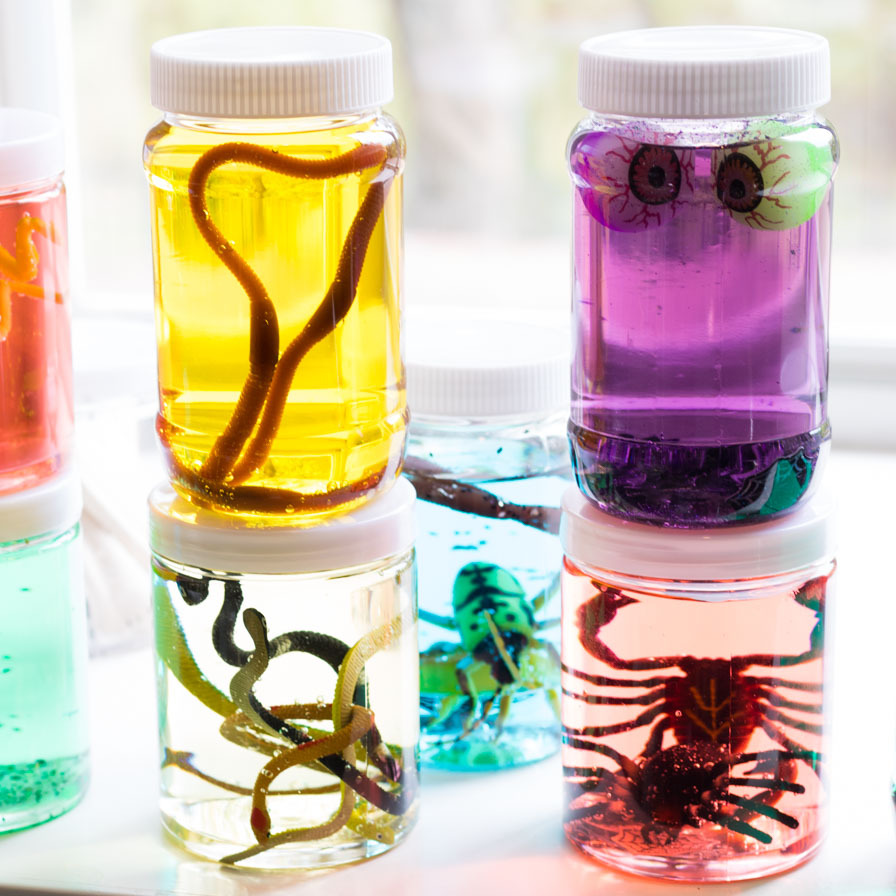 DIY Spooky Specimen Jars
