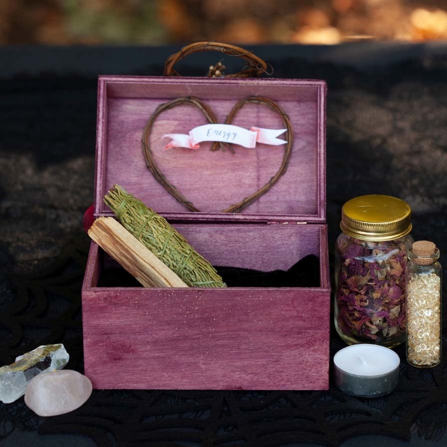 DIY Spell Box Wedding Favor