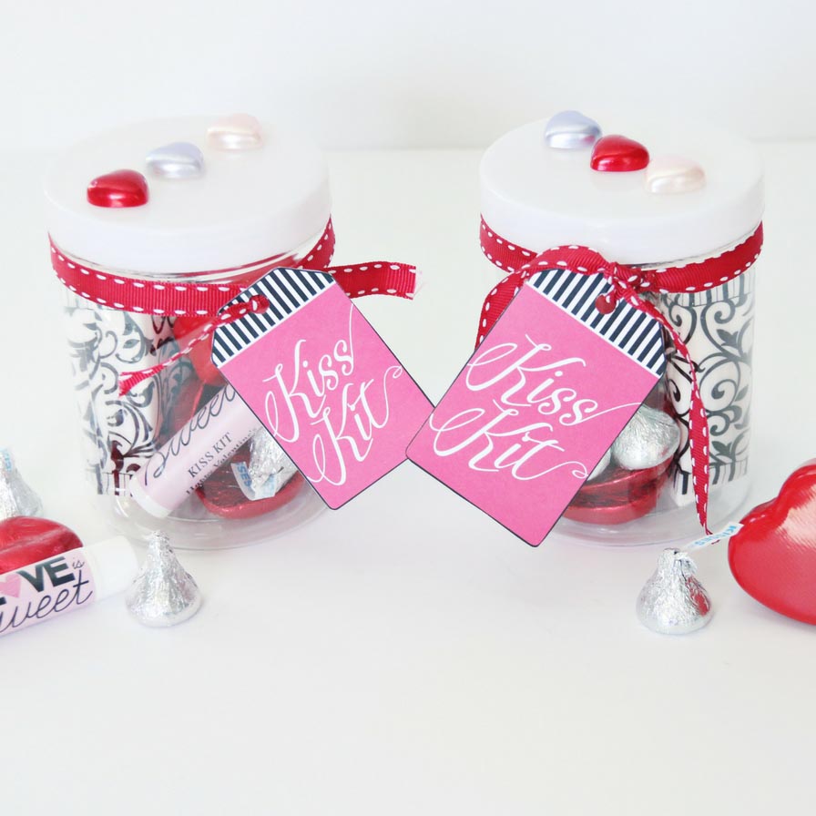 Kiss Kit Valentine Favor & Printable