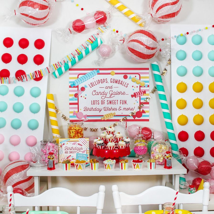 60+ Ideas for DIY Party Decor That Wows - DIY Candy