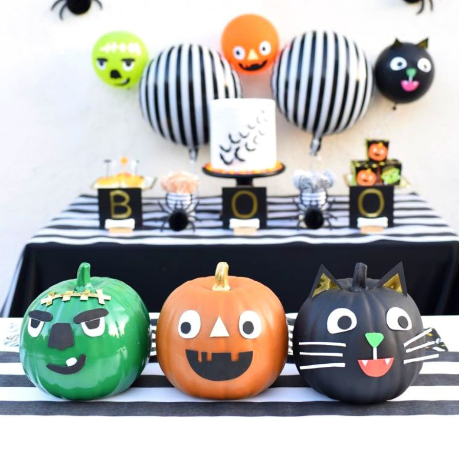 Little Monsters Halloween Pumpkins
