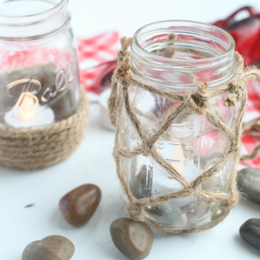 Romantic Evening Mason Jar Lanterns