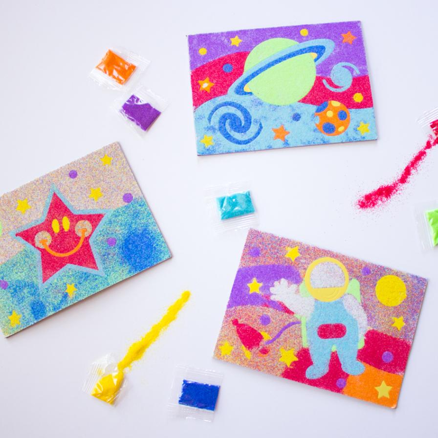 Sand Art Boards - Themed Crafts for Your Program - S&S Blog