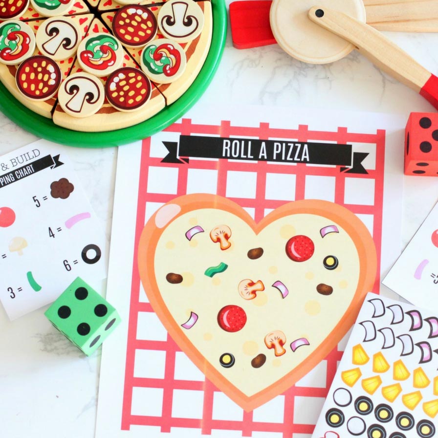 Roll a Pizza Game