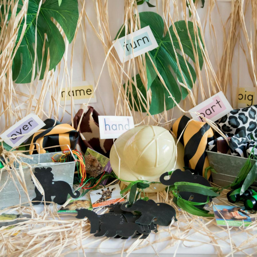 Safari Sight Word Station in a Flash