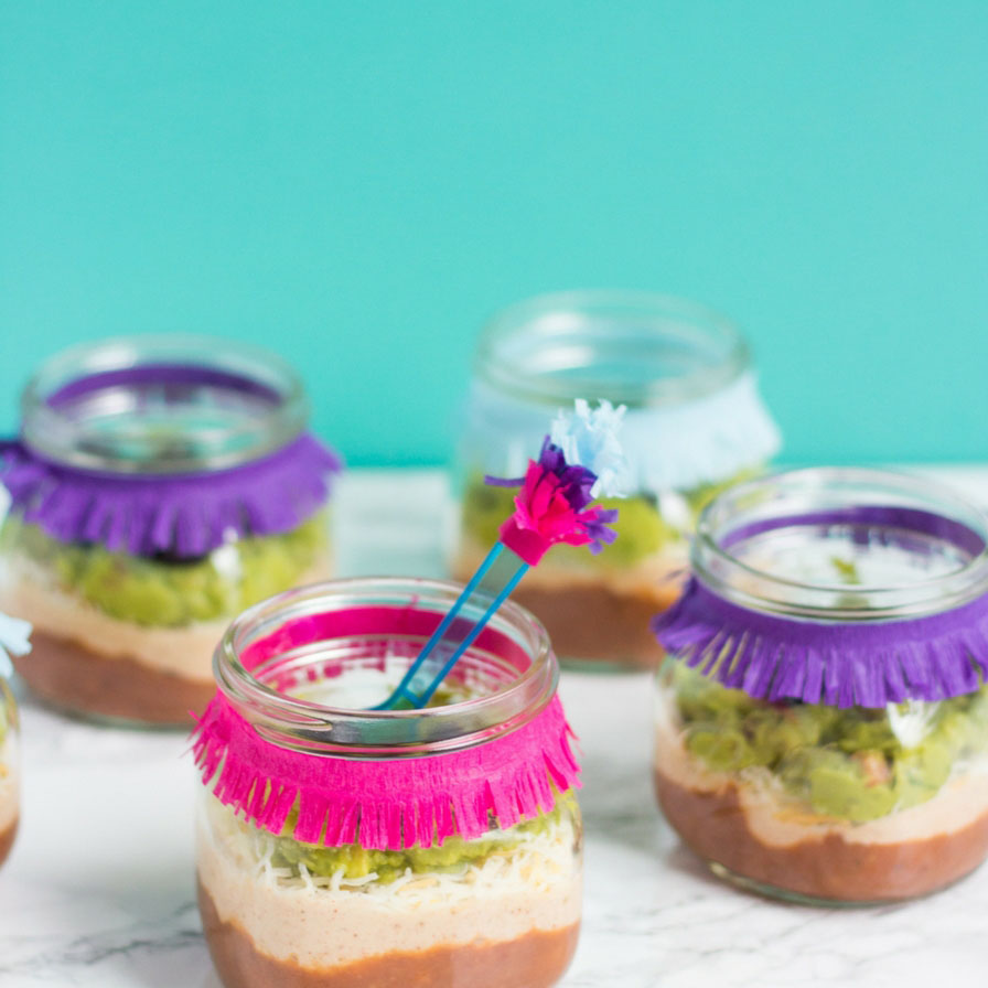 Individual 7 Layer Dip Cups