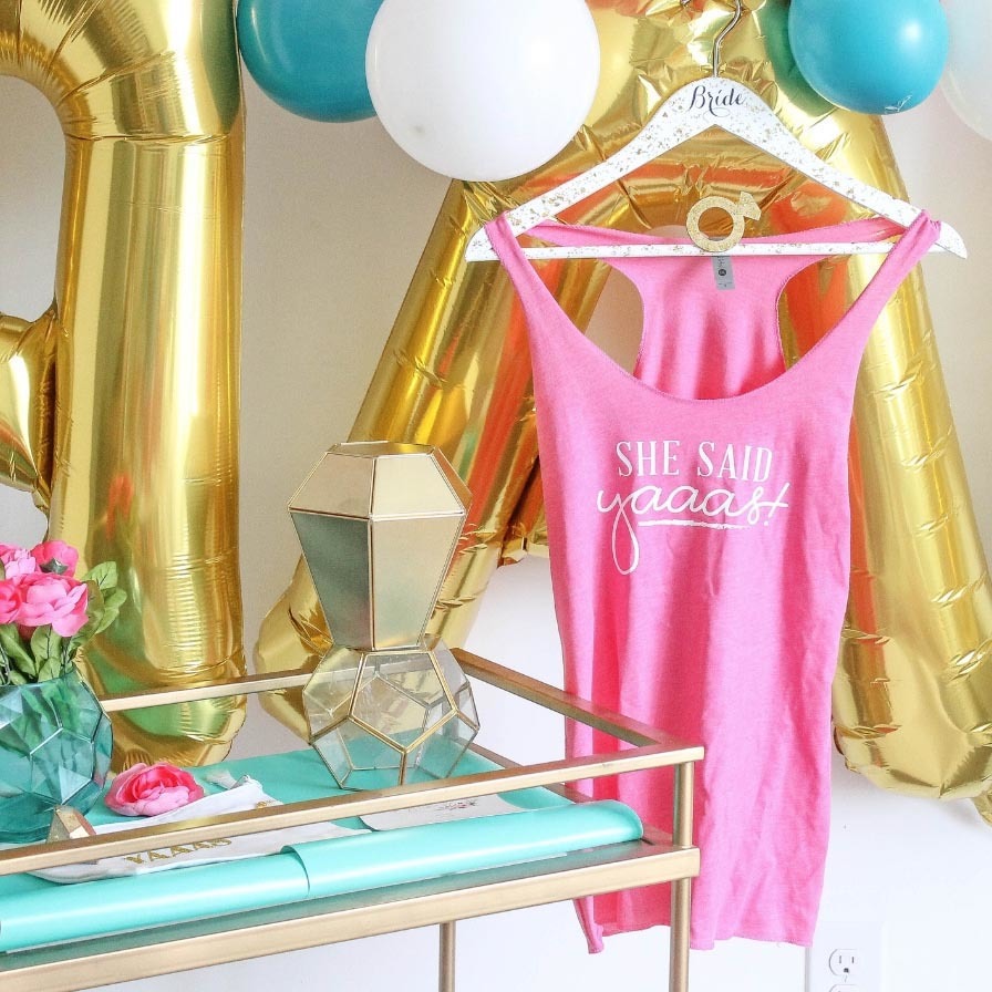 She Said YAAAS! DIY Bride Hanger