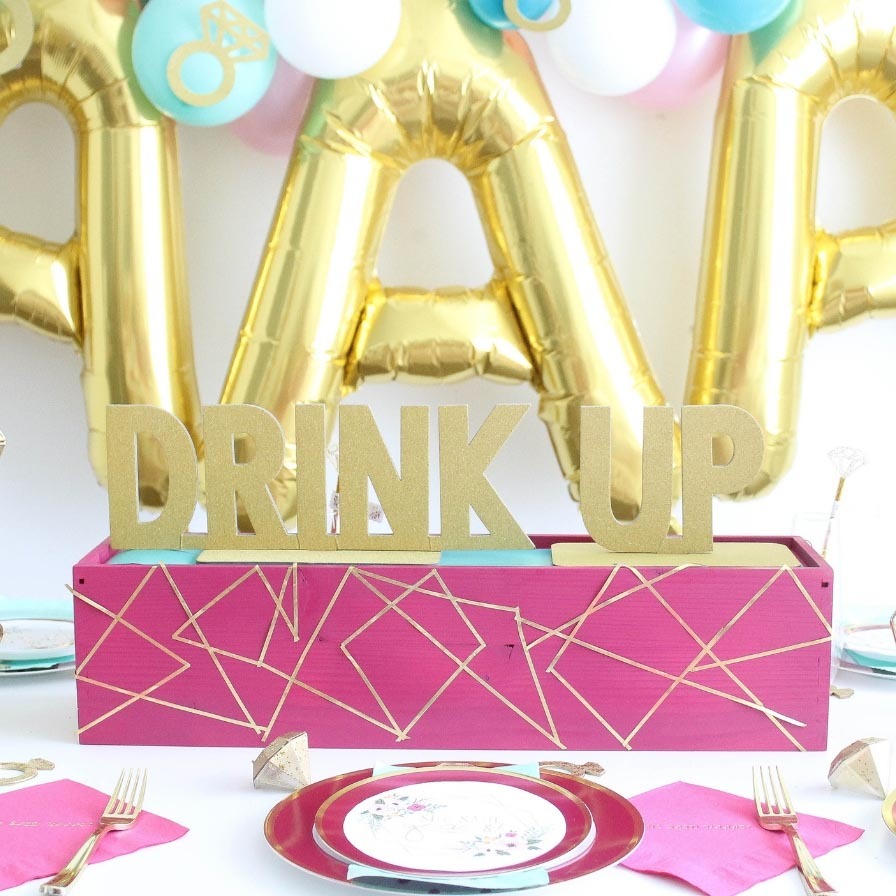She Said YAAAS DIY Centerpiece