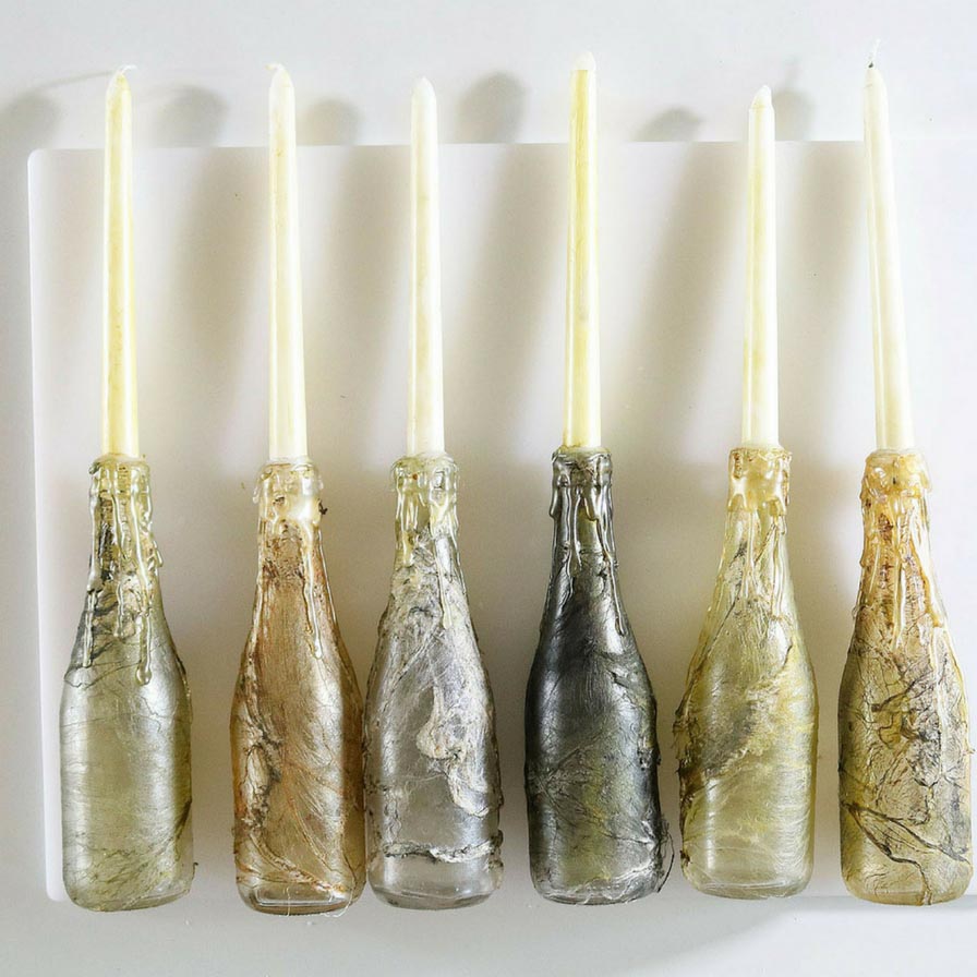 Spooky Dripping Candle Holders