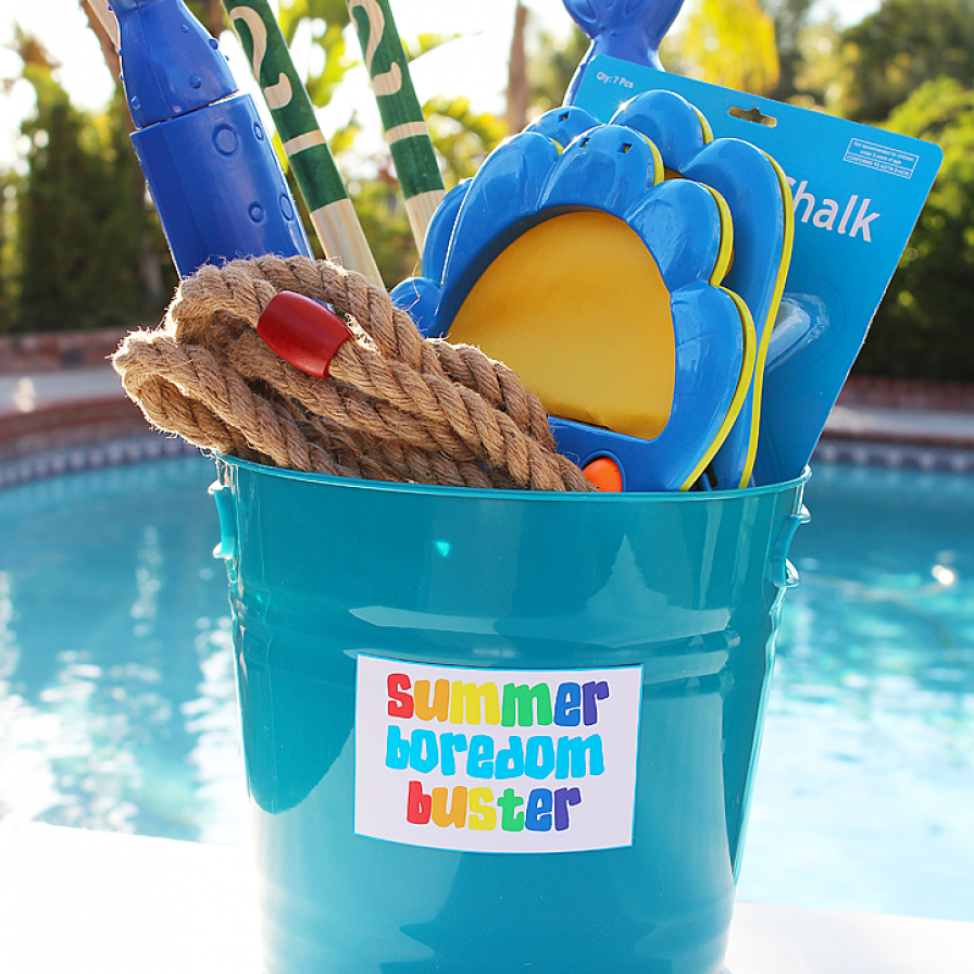 Summer Boredom Buster Bucket O' Fun | Fun365