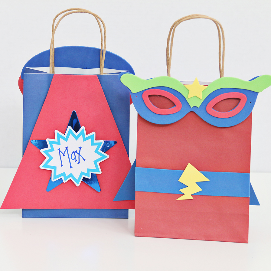 DIY Superhero Valentine Card Holder