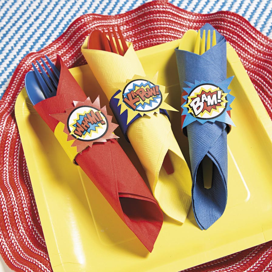 Red Beverage Napkins Oriental Trading