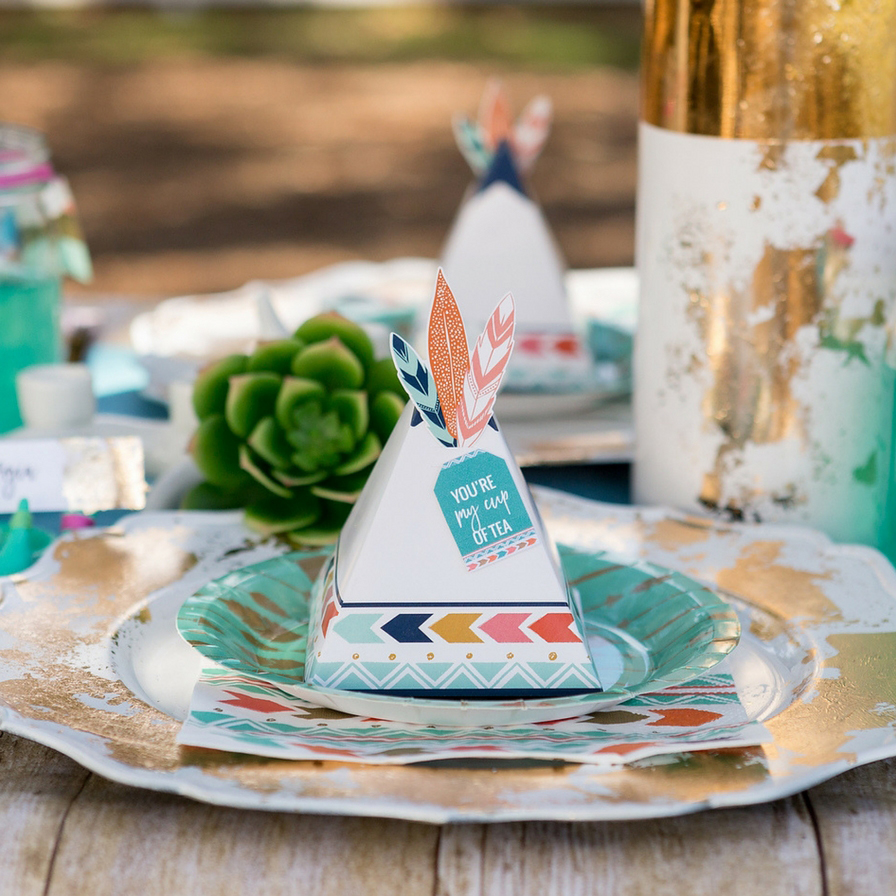 "Tea"-Pee Bridal Shower Favors