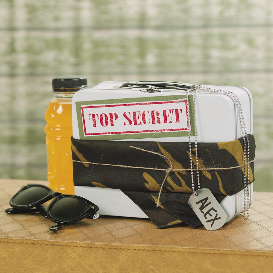 Top Secret Party Favor