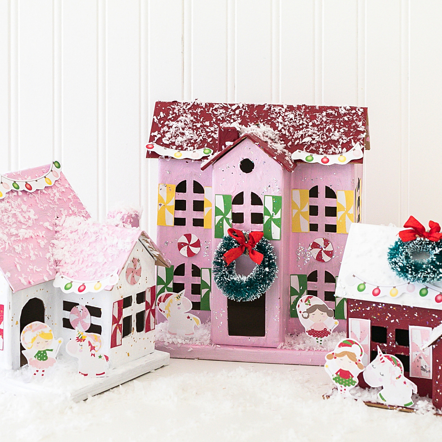 Unicorn DIY Christmas House