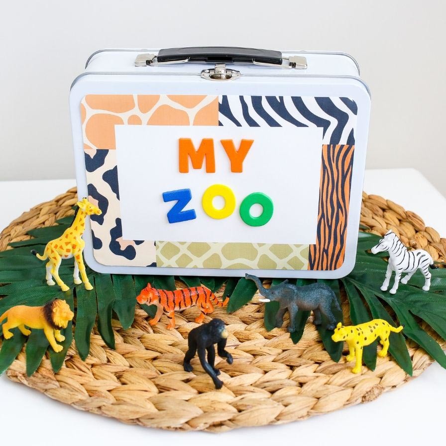 Zoo Animal Busy Box