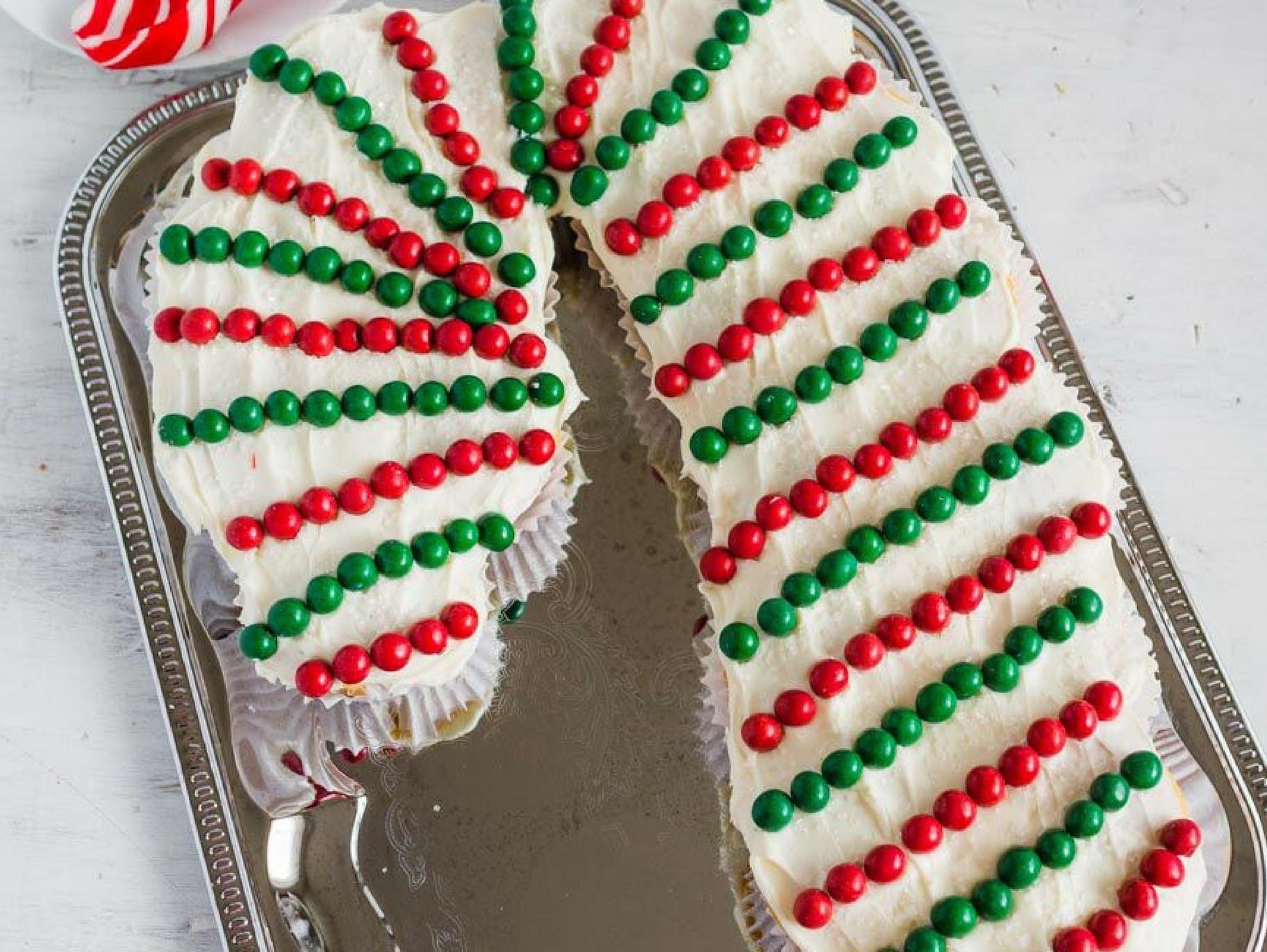 Candy Cane Cupcake Recipe