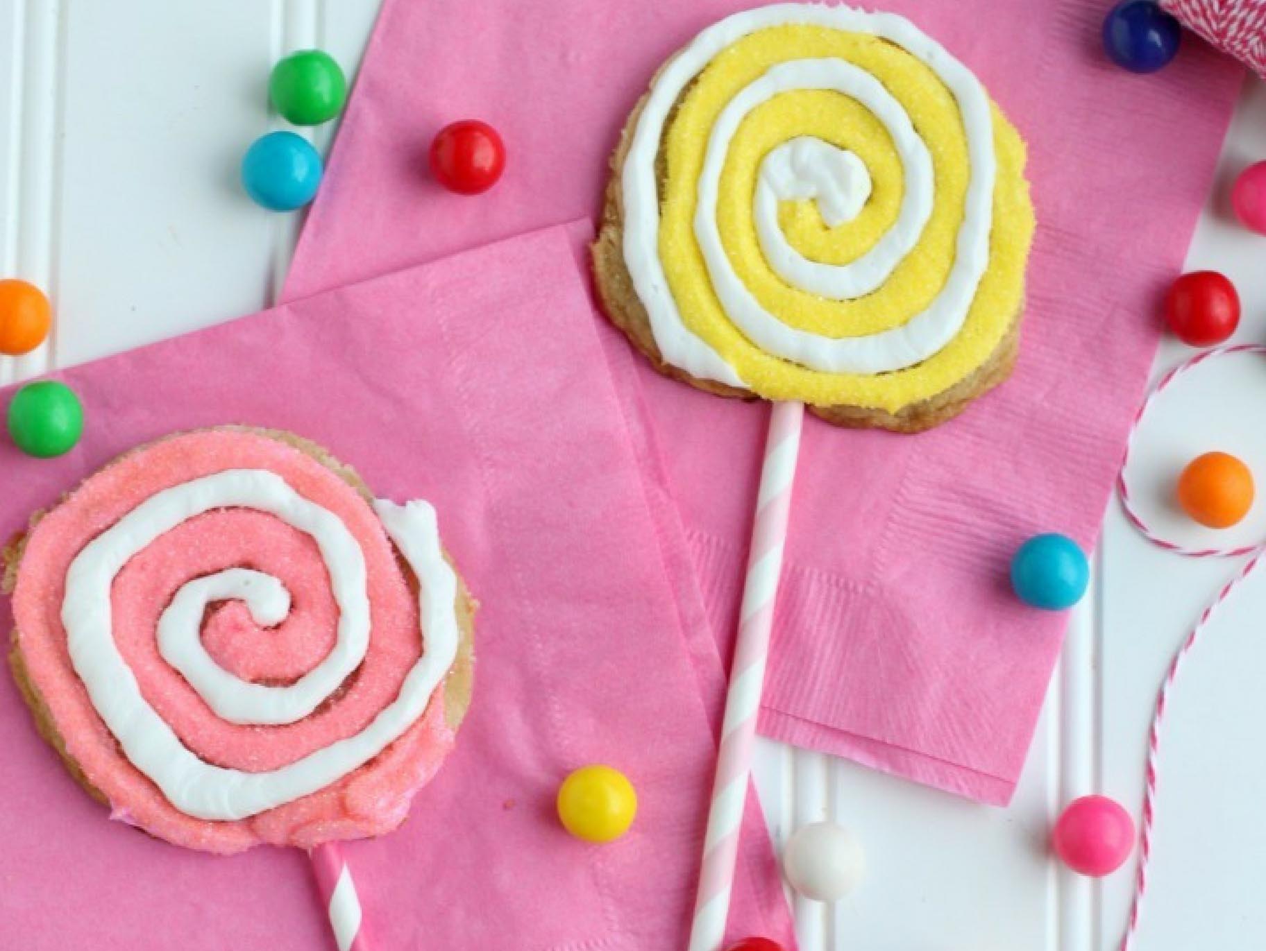 Sweet Shoppe Lollipop Cookies