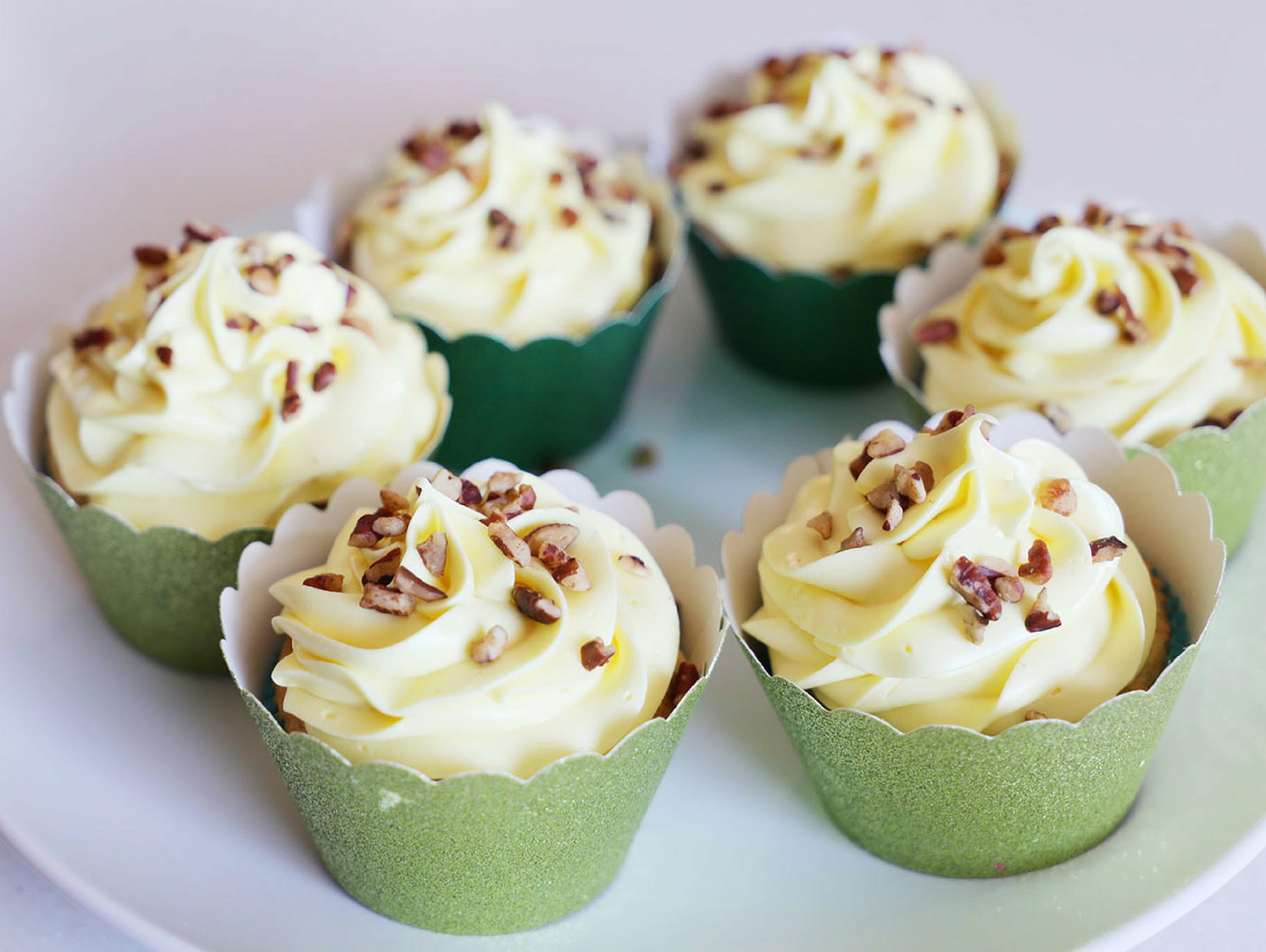 Banana Crunch Cupcakes