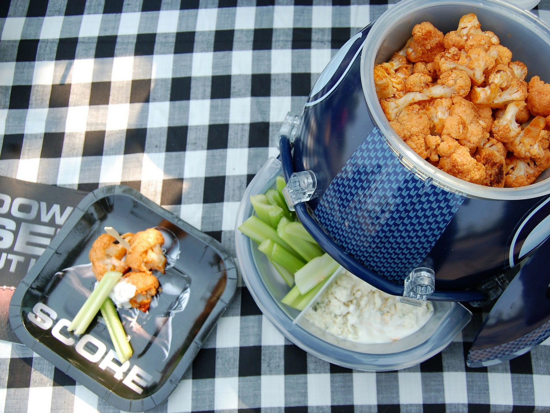 Buffalo Cauliflower Bites
