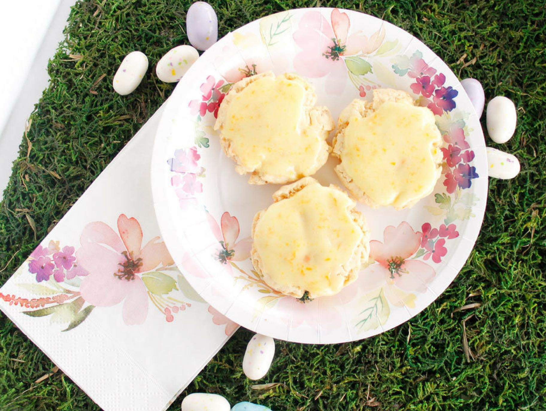 Carrot Cookies with Orange Icing