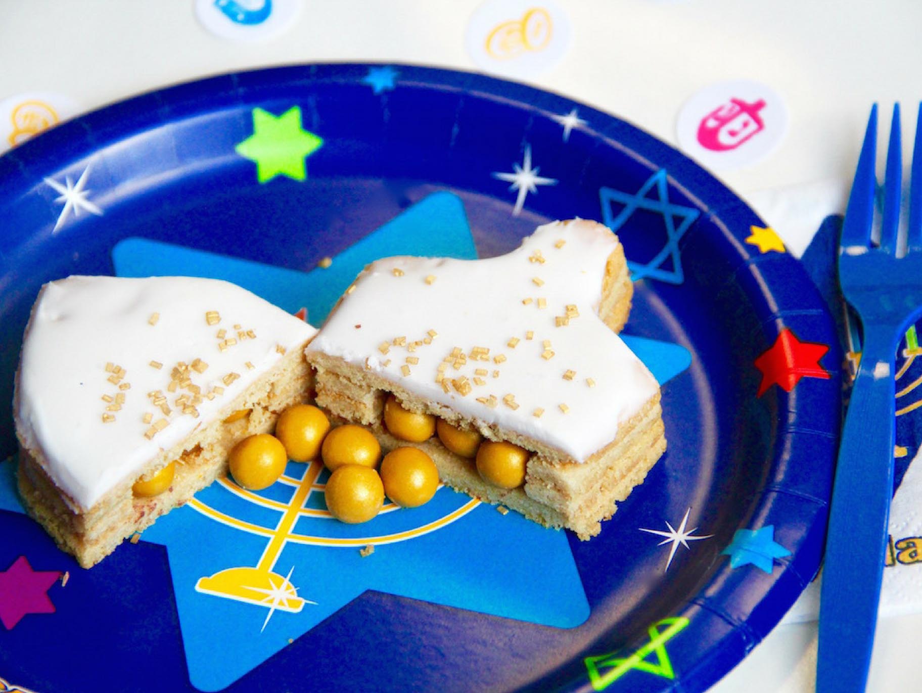 Dreidel Surprise Cookies