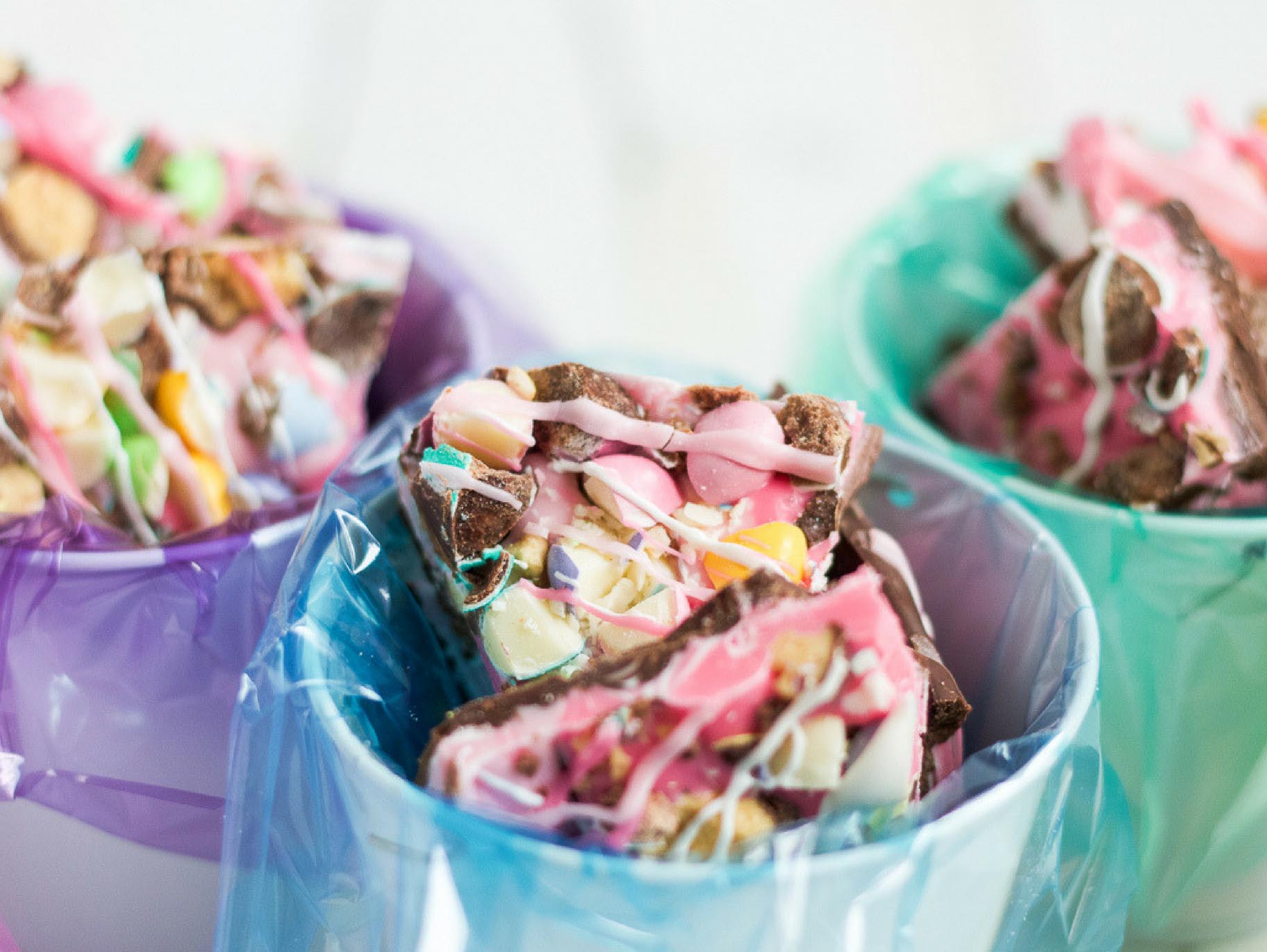 Easter Candy White Chocolate Bark