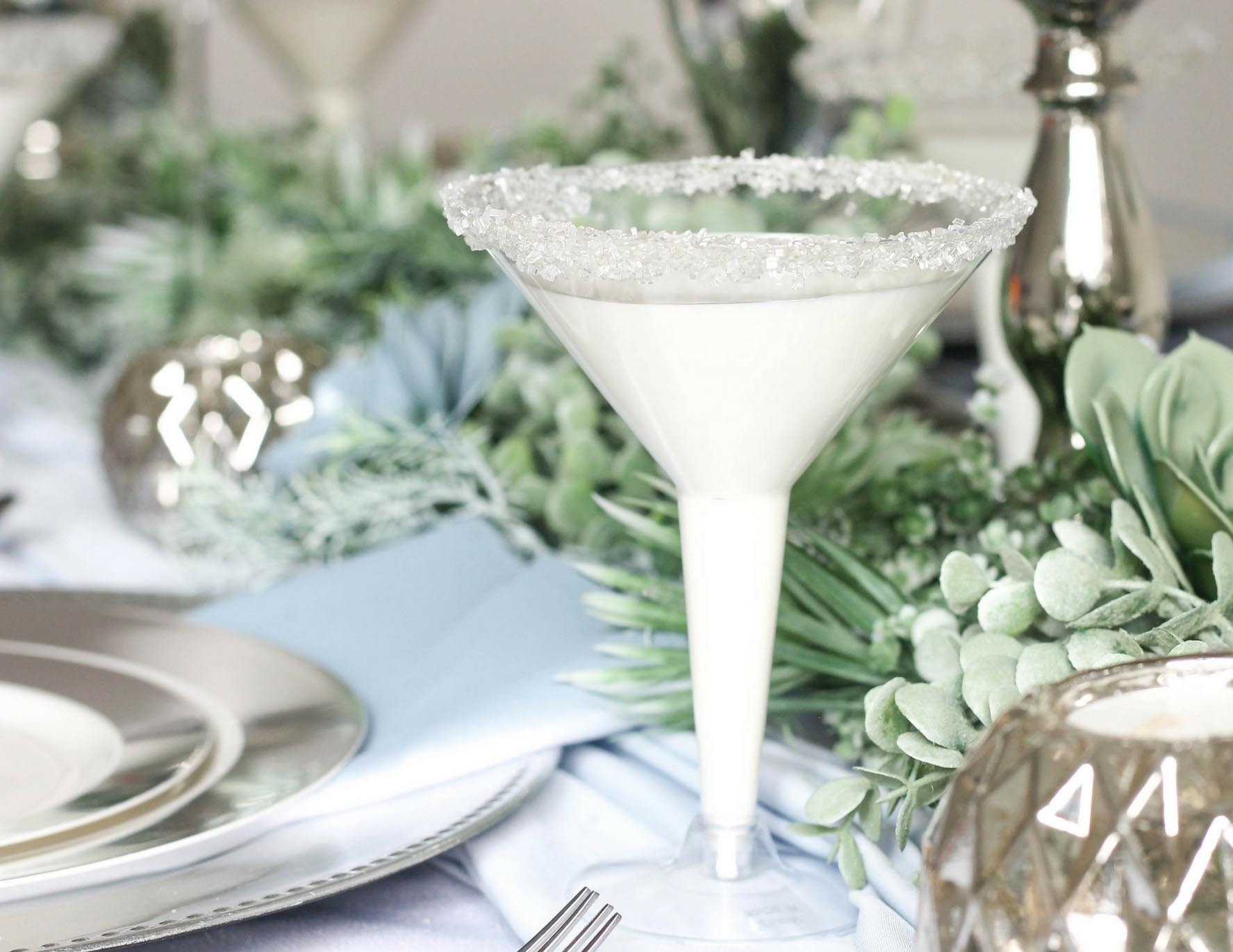 Fresh Fallen Snow Martini