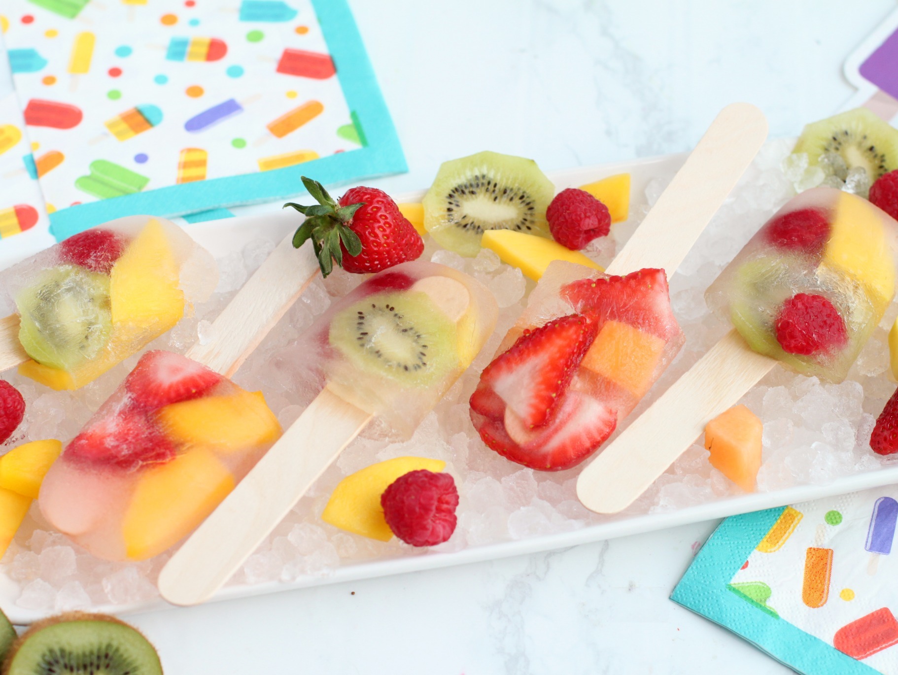 Fruit Infused Popsicles