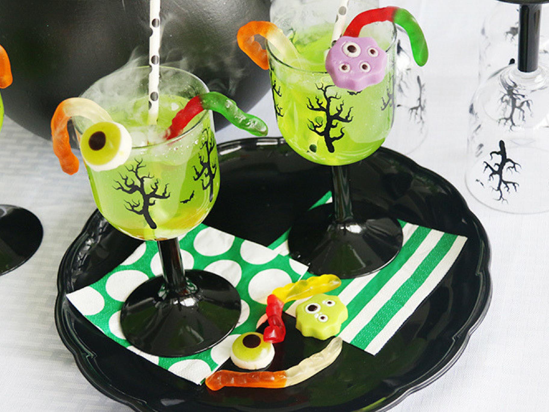 How to make halloween fog drinks