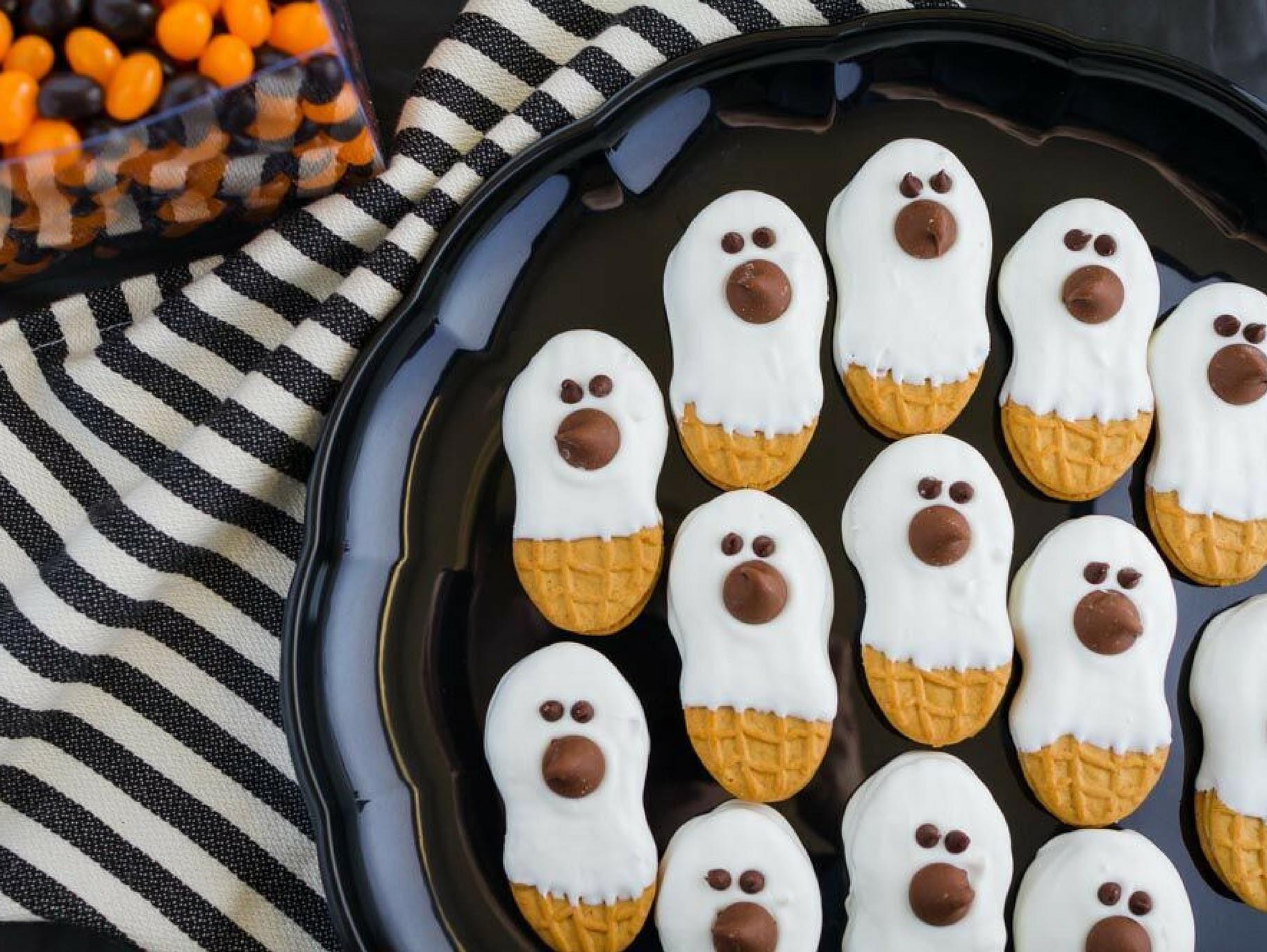 Haunted Mansion Ghost Cookies Recipe Idea