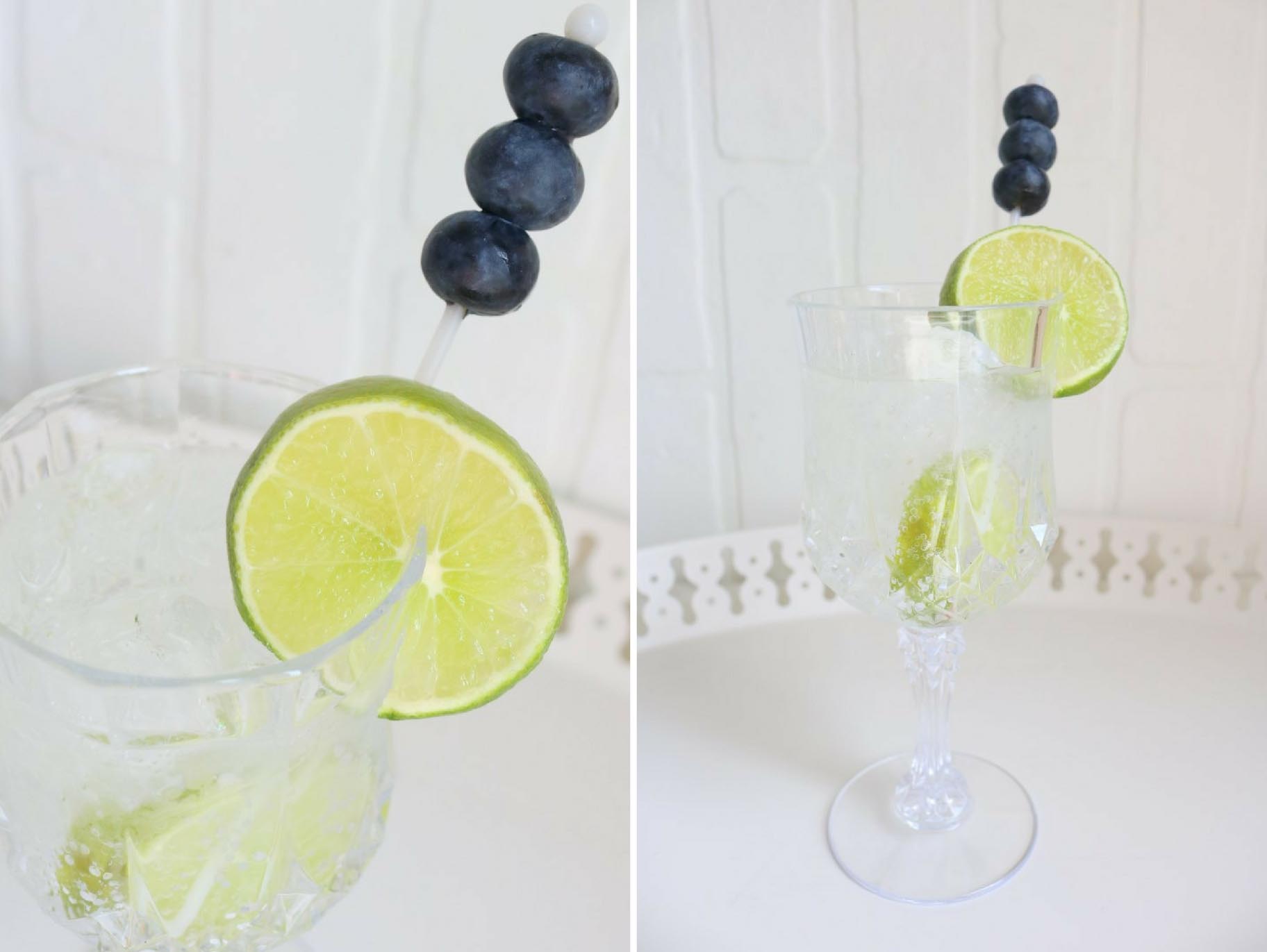 Icy Blueberry Infused Vodka Tonic Recipe