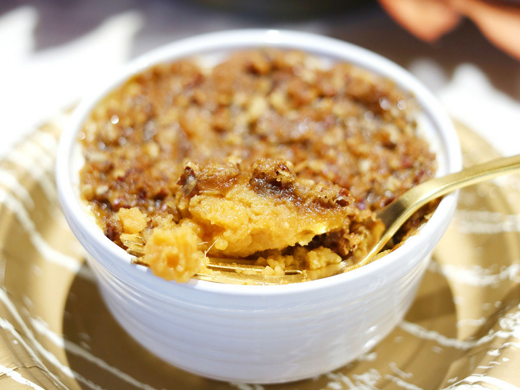 Mini Sweet Potato Casserole