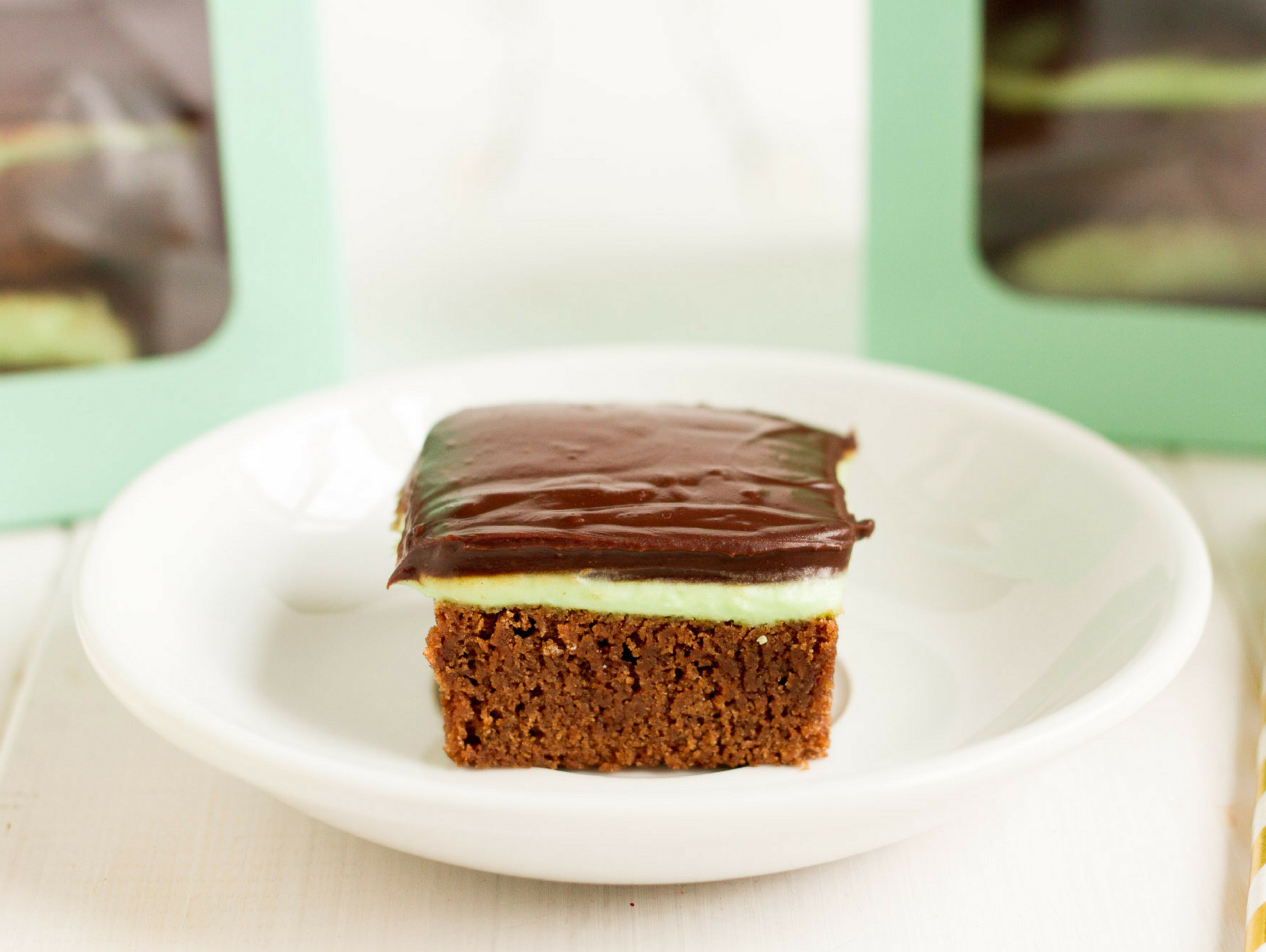 Mint Chocolate Brownies