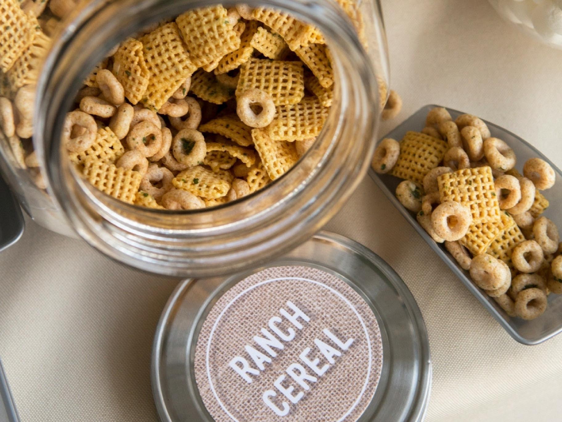 No Bake Ranch Cereal Mix Recipe