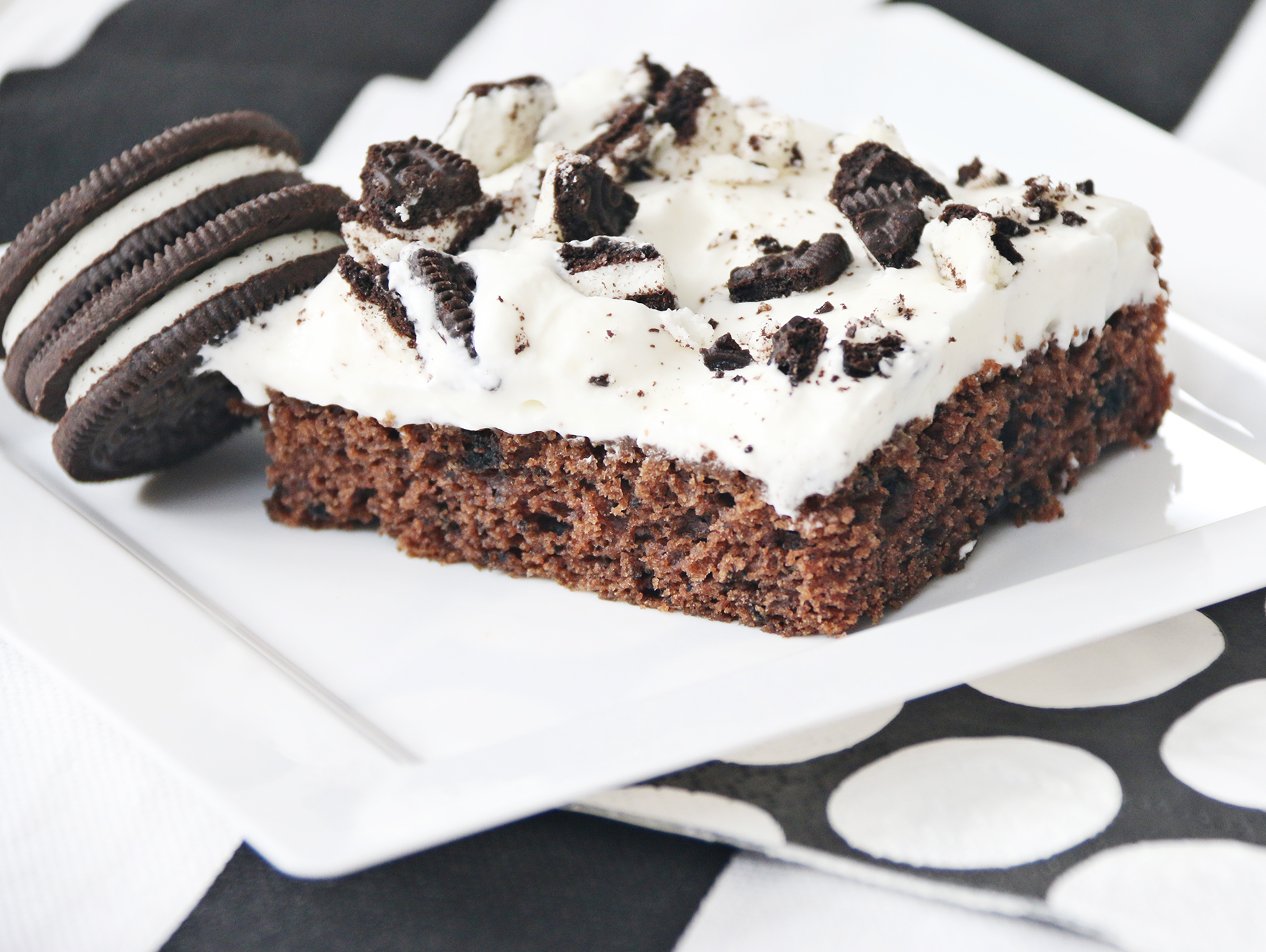 Cookies n' Cream Texas Sheet Cake