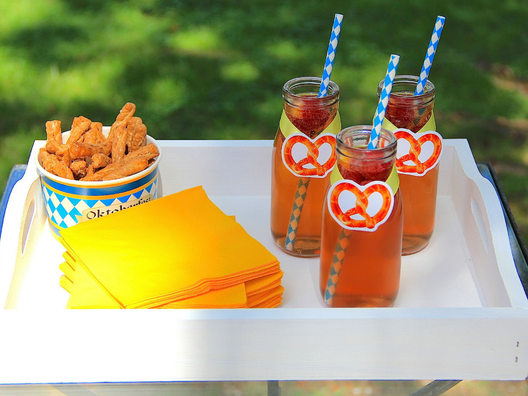 Oktoberfest Raspberry Beer Punch
