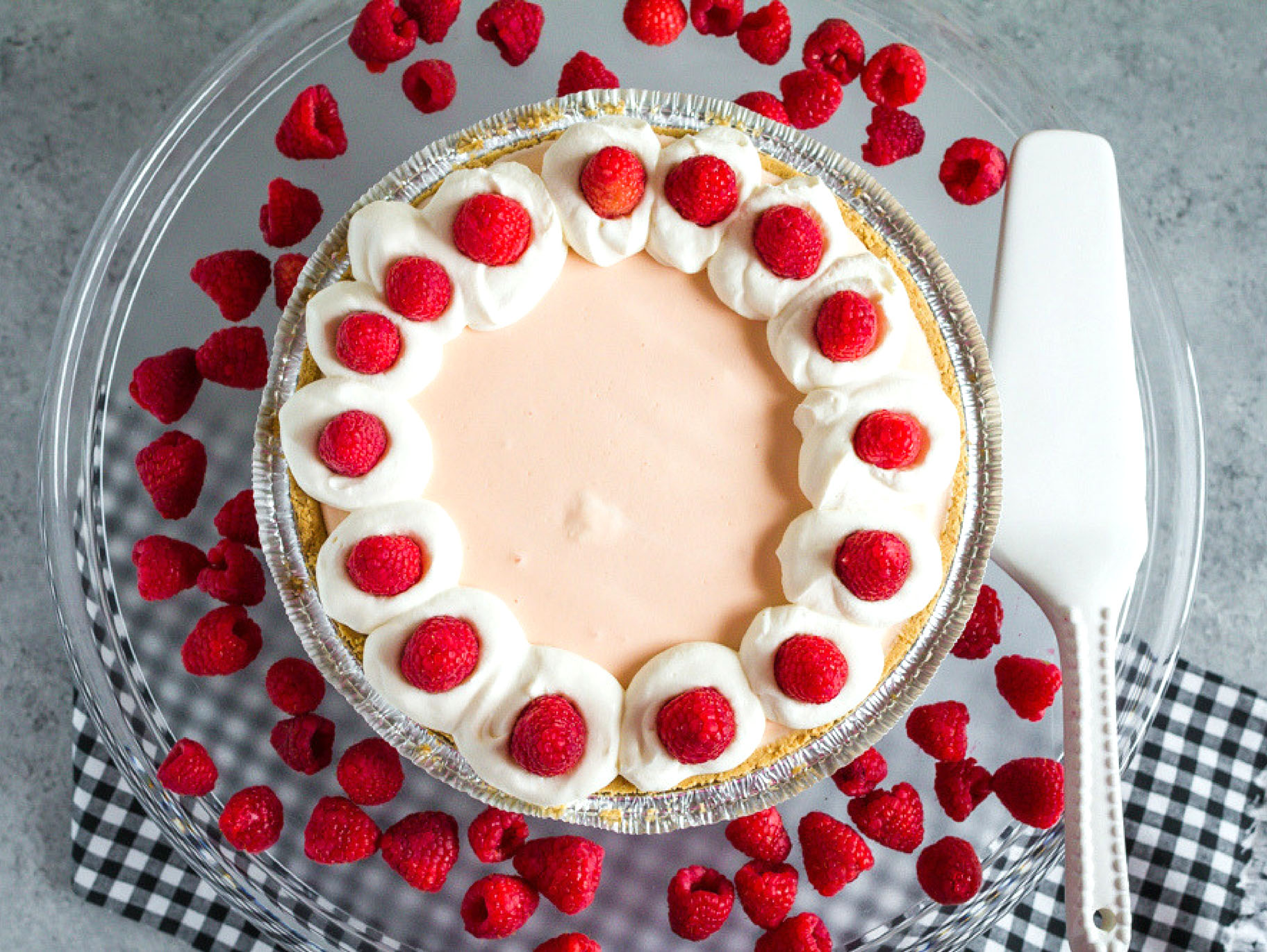 Raspberry Lemonade Pie
