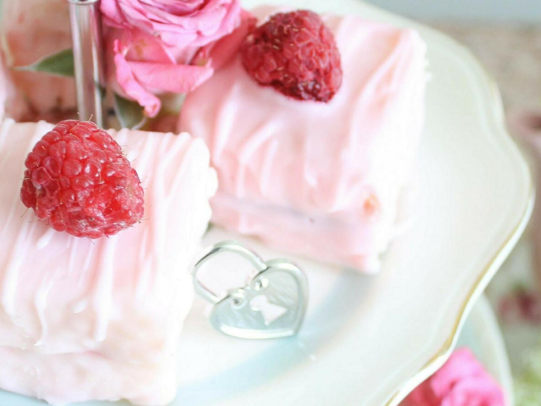 Raspberry Petit Fours Recipe | Fun365