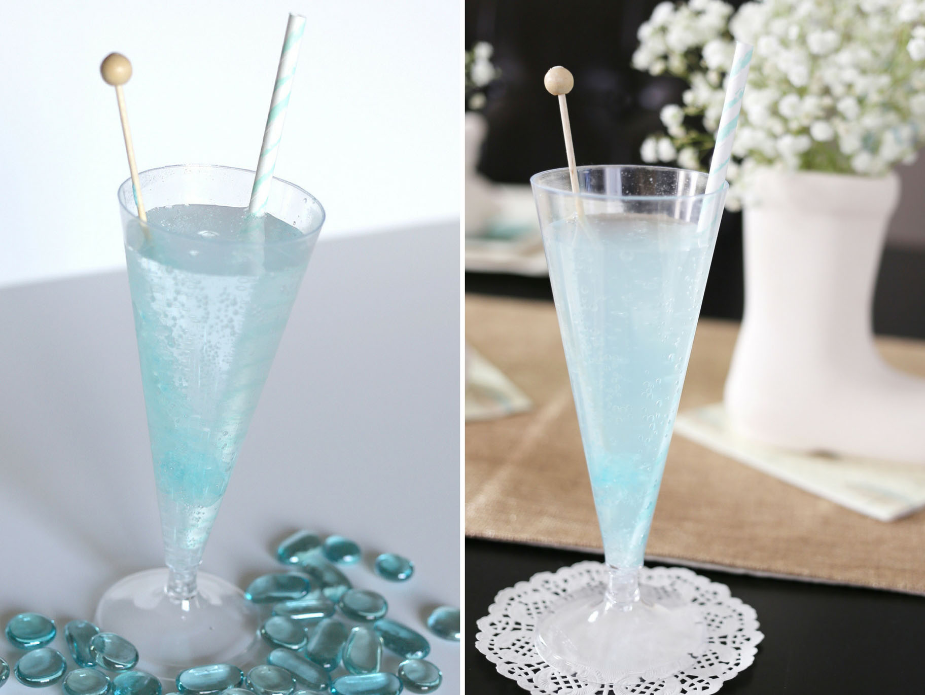 Watercolor Rock Candy Fizz Drink