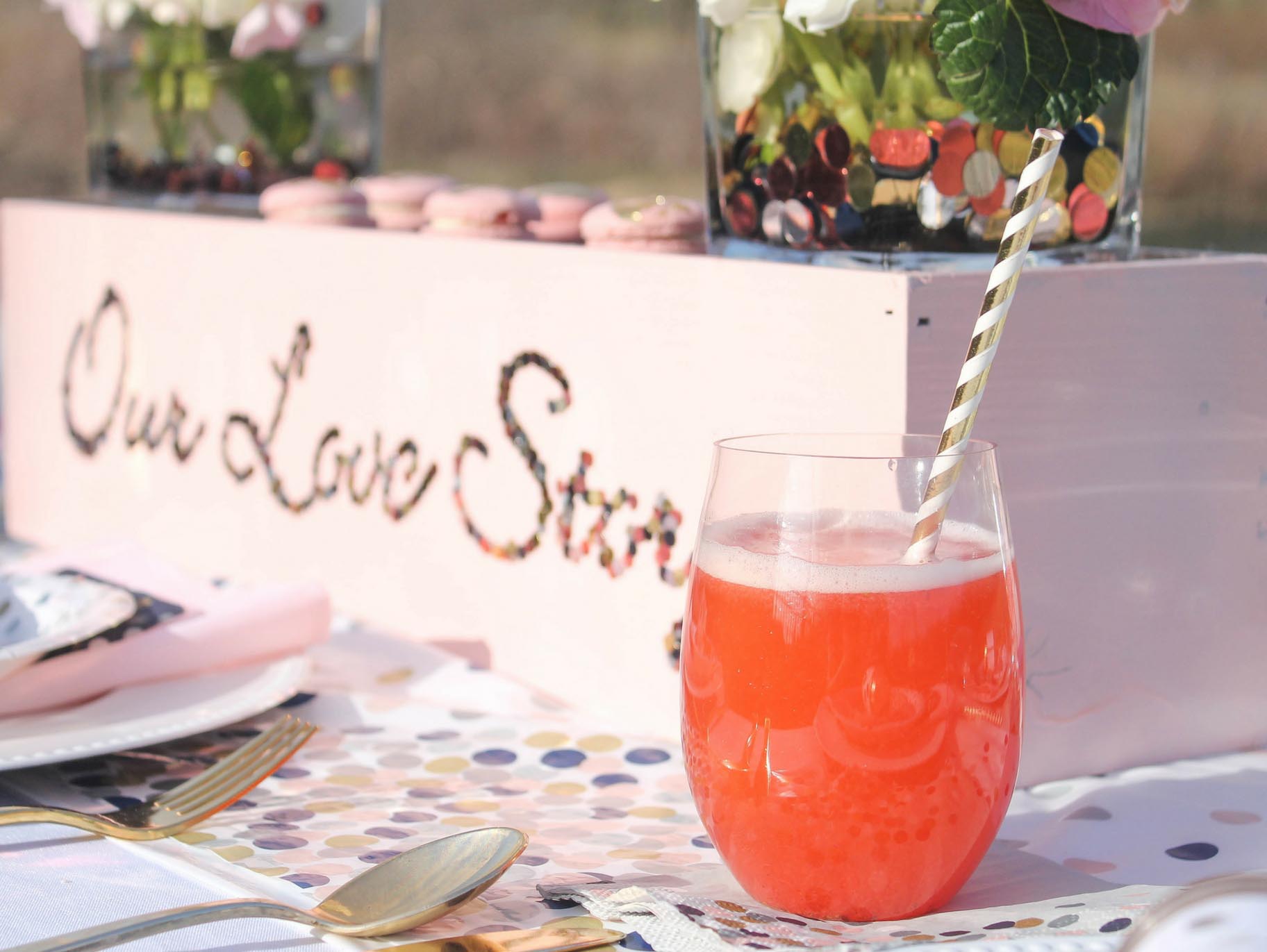 Strawberry Peach Bellini Recipe