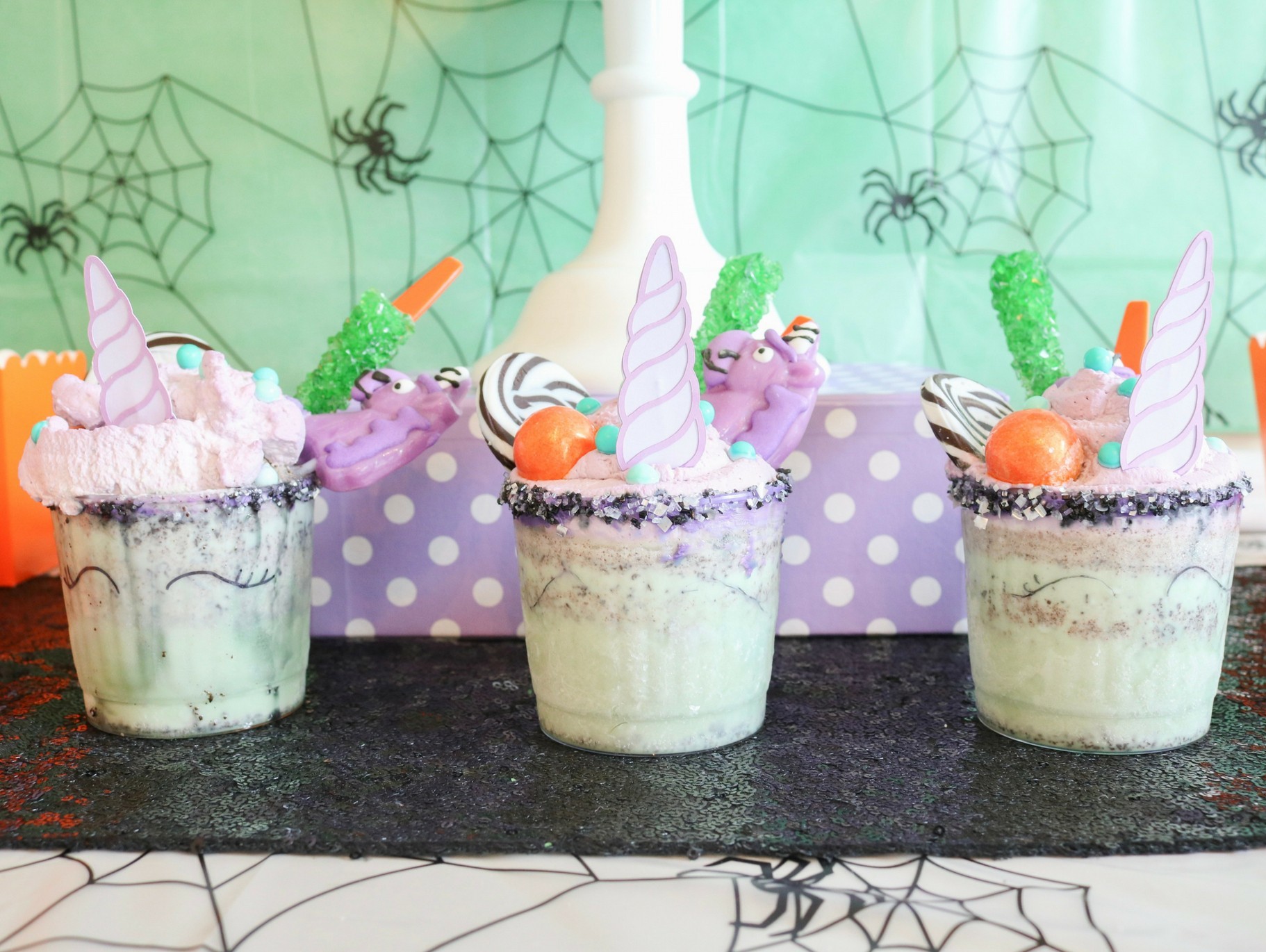 Halloween Unicorn Freak Shake Recipe