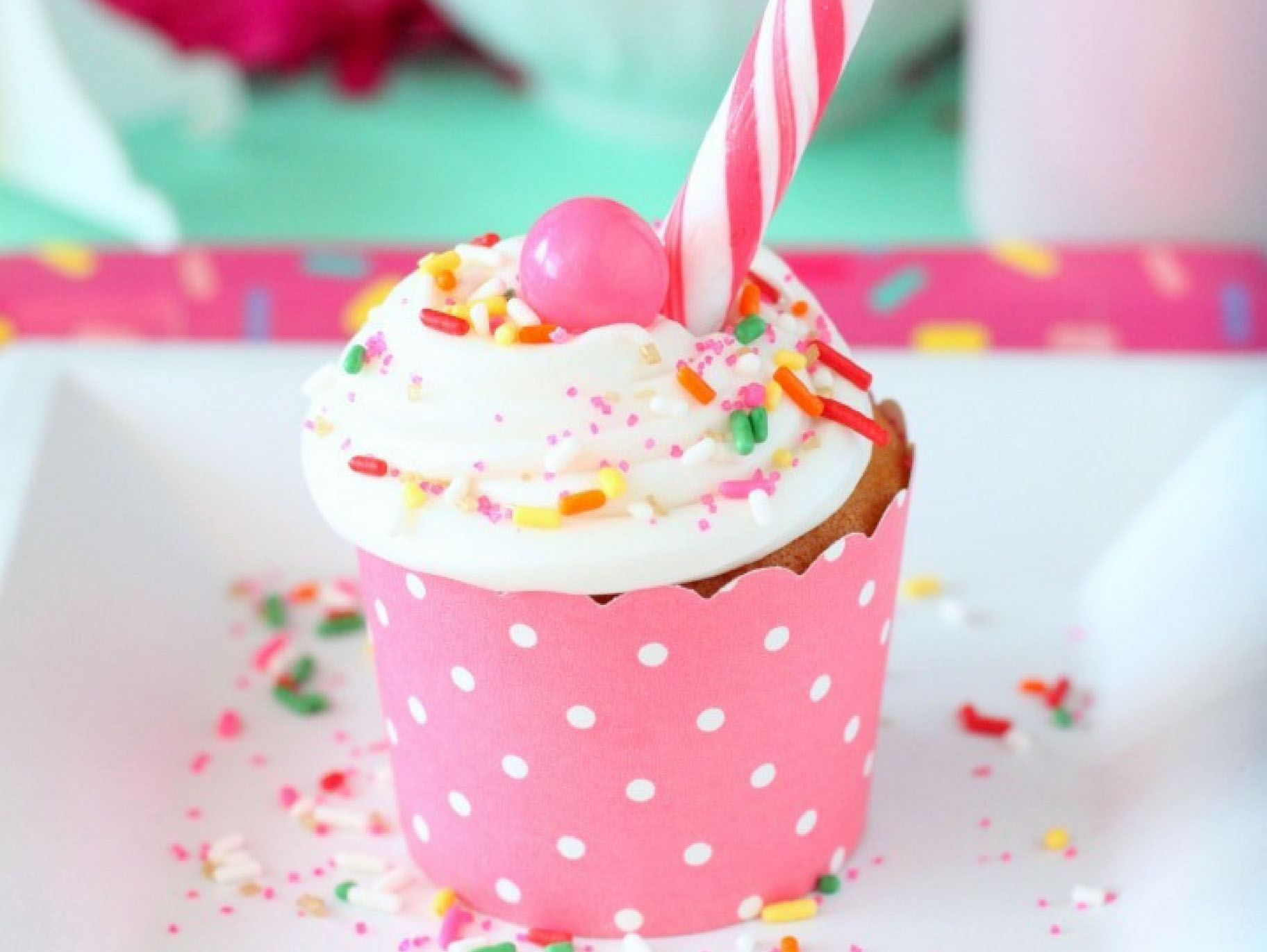 Very Vanilla Confetti Cupcake Recipe