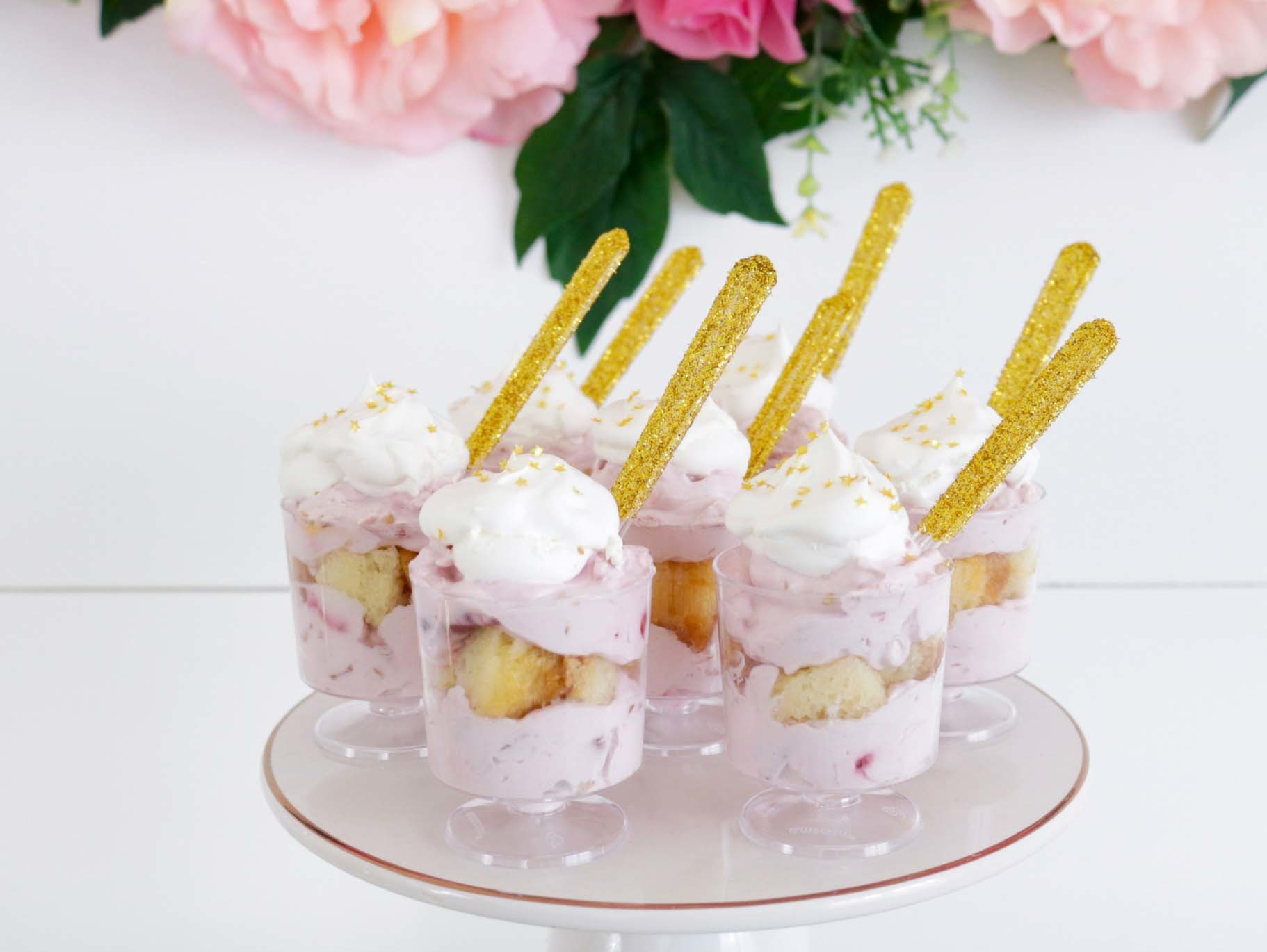Whipped Cherry Fluff Trifle