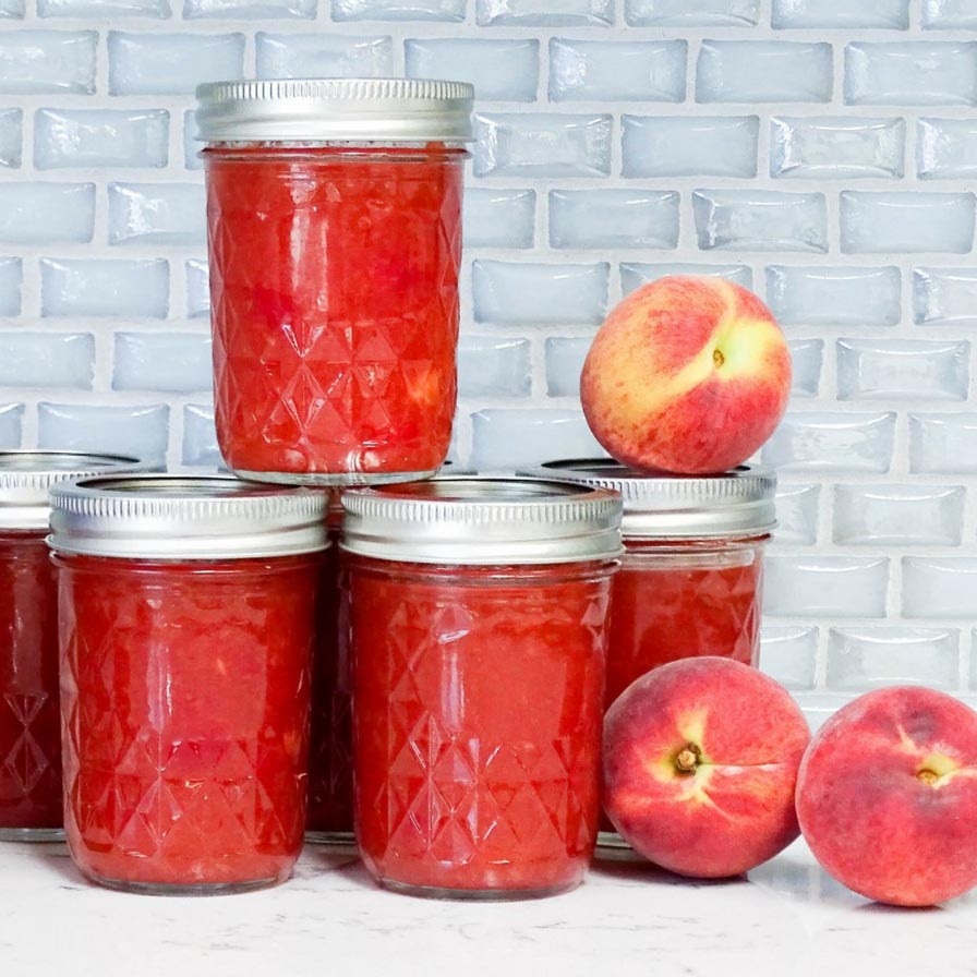Perfectly Peach-Cherry Jam Party Favor Recipe | Fun365