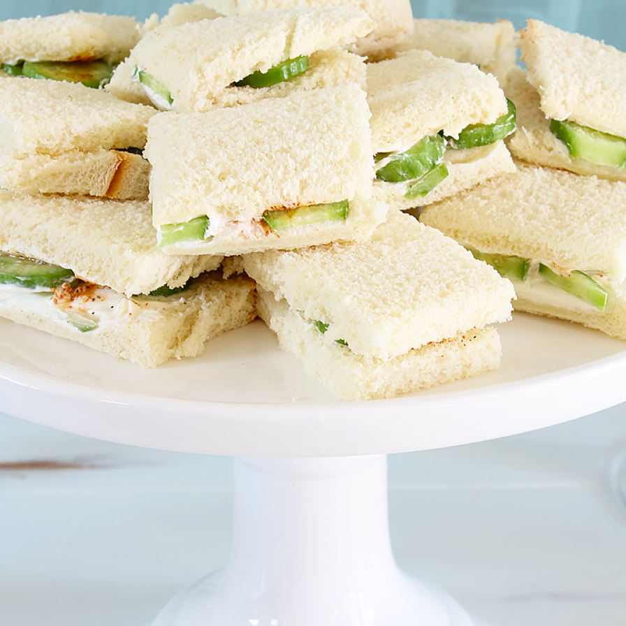 Cucumber Finger Sandwiches | Fun365