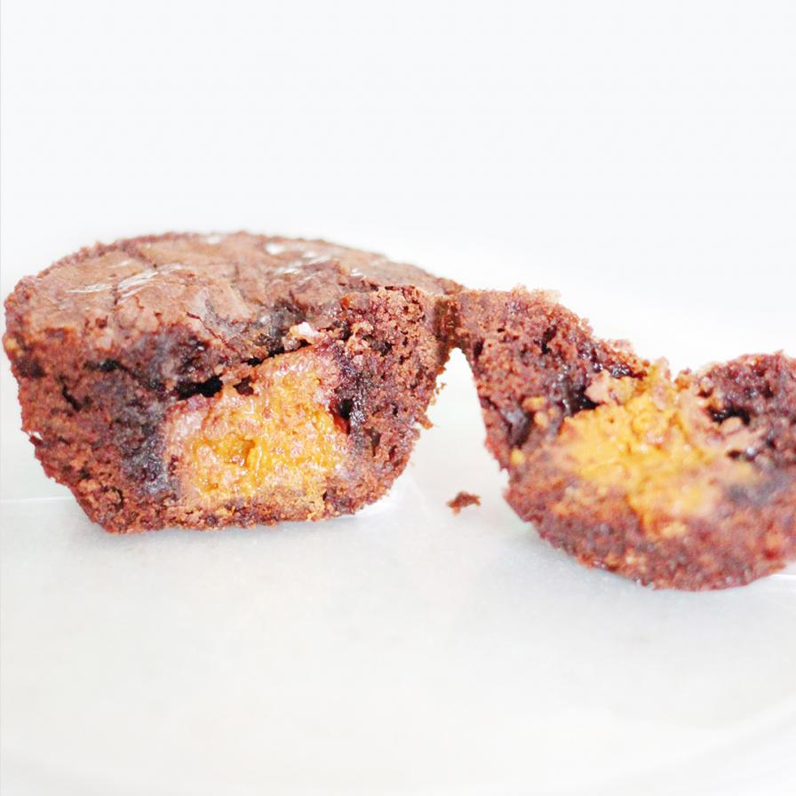 Butterfinger Brownie Bites Recipe