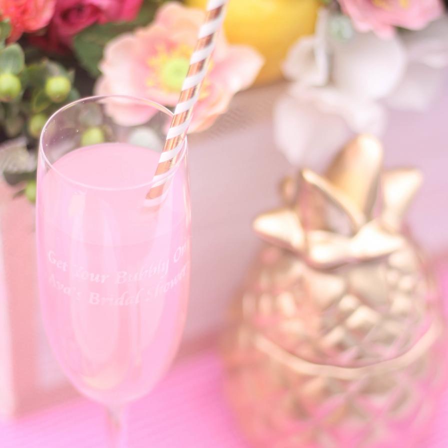 Fizzy Pink Cocktail