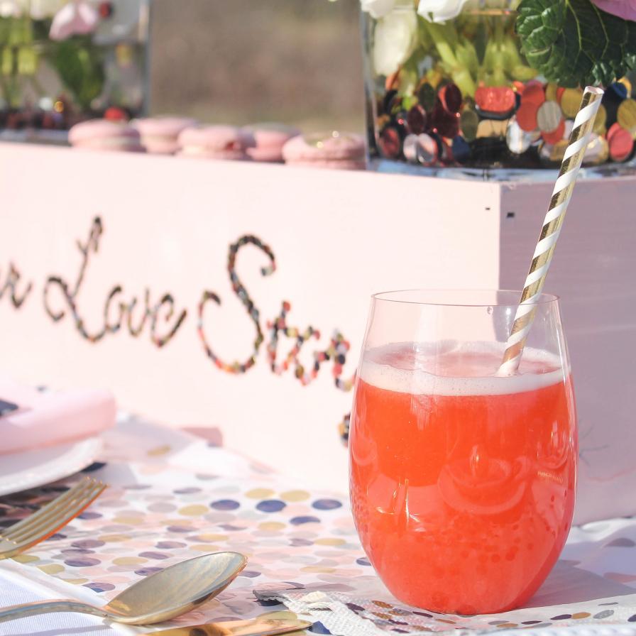 Strawberry Peach Bellini Recipe