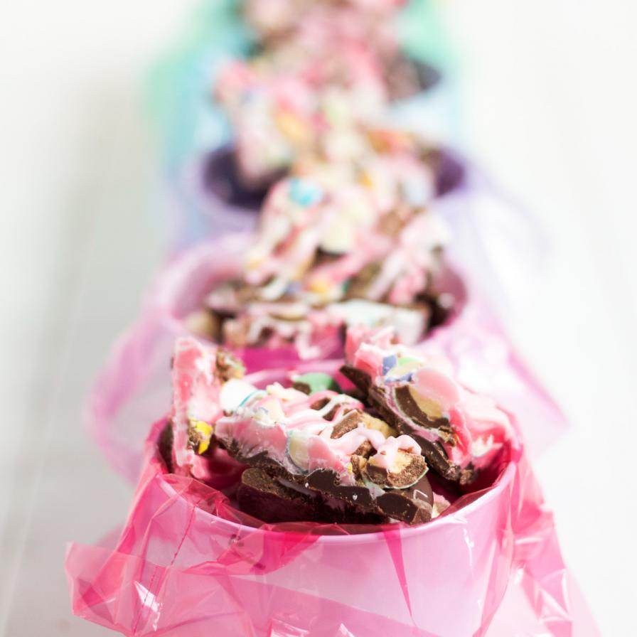 Easter Candy White Chocolate Bark
